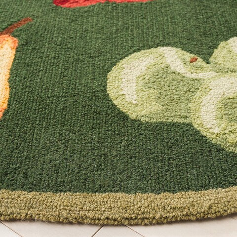 safavieh clearance chelsea hk265d hunter green rug