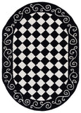 safavieh clearance chelsea hk711a black rug