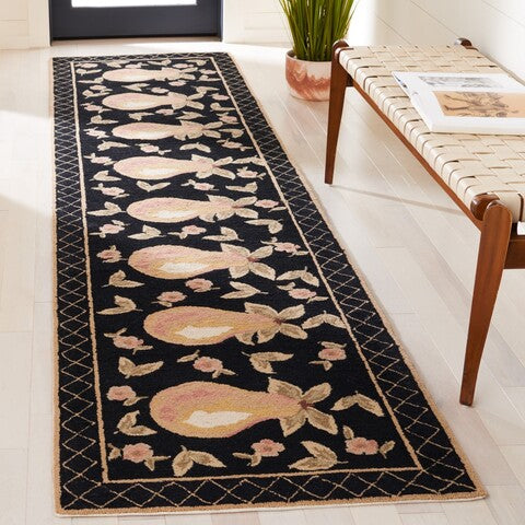 Safavieh Clearance Chelsea HK718A Black Rug