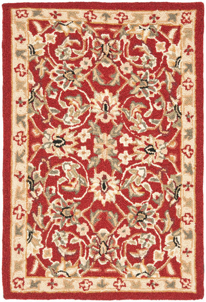 safavieh clearance chelsea hk78b burgundy rug