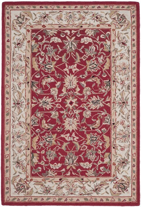 safavieh clearance chelsea hk78b burgundy rug