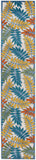 nourison aloha alh18 ivory multi rug