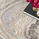 nourison brushstrokes bsk03 cream grey rug