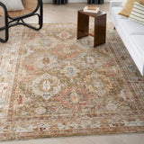 nourison sahar shr01 green rug
