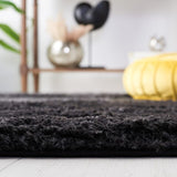 safavieh clearance hi lo shag hls214z black rug