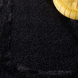 safavieh clearance hi lo shag hls214z black rug