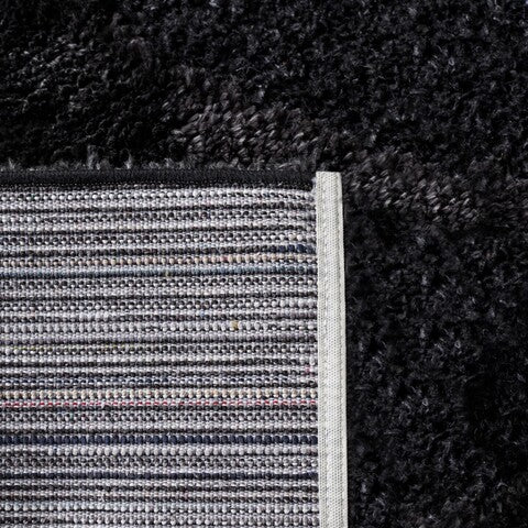 safavieh clearance hi lo shag hls214z black rug