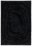 safavieh clearance hi lo shag hls214z black rug