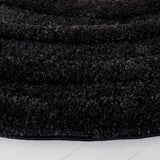 safavieh clearance hi lo shag hls214z black rug
