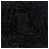 safavieh clearance hi lo shag hls214z black rug