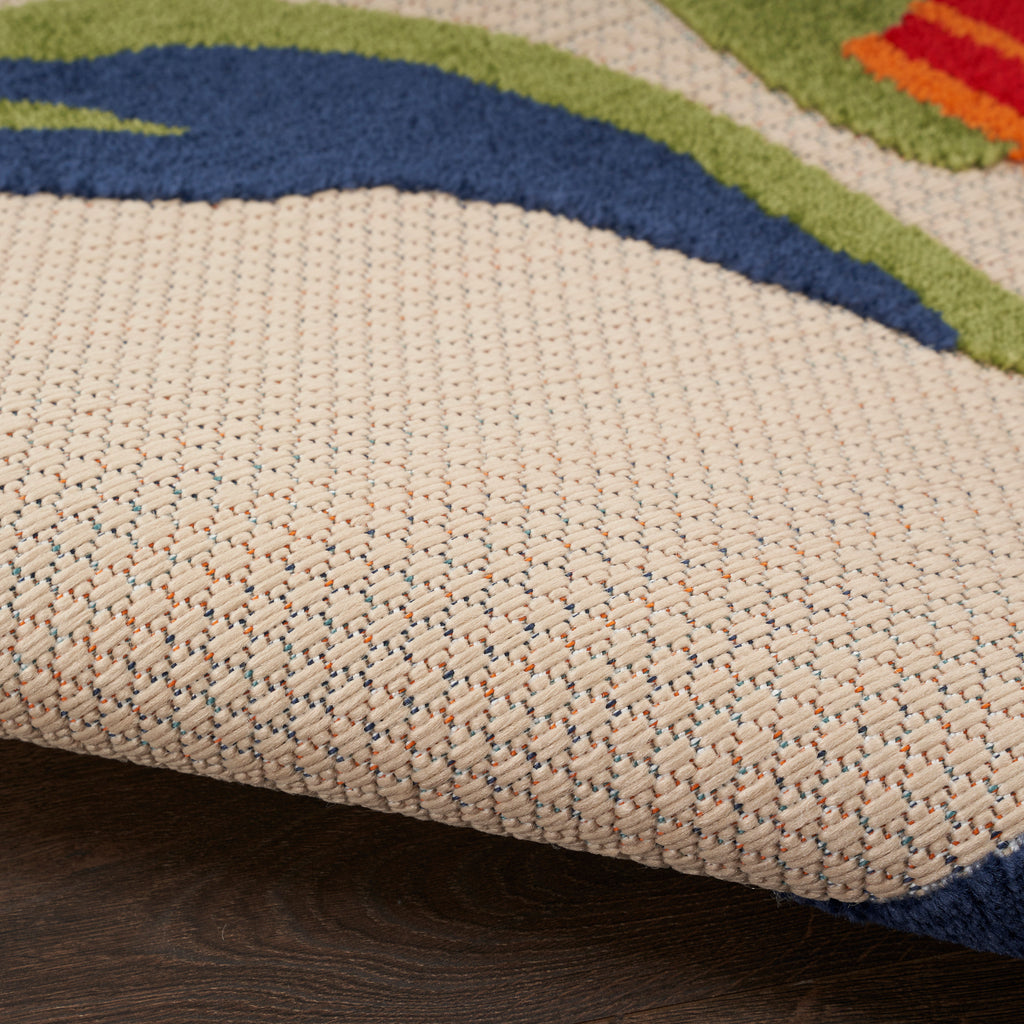 nourison aloha alh33 multicolor rug