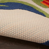 nourison aloha alh33 multicolor rug