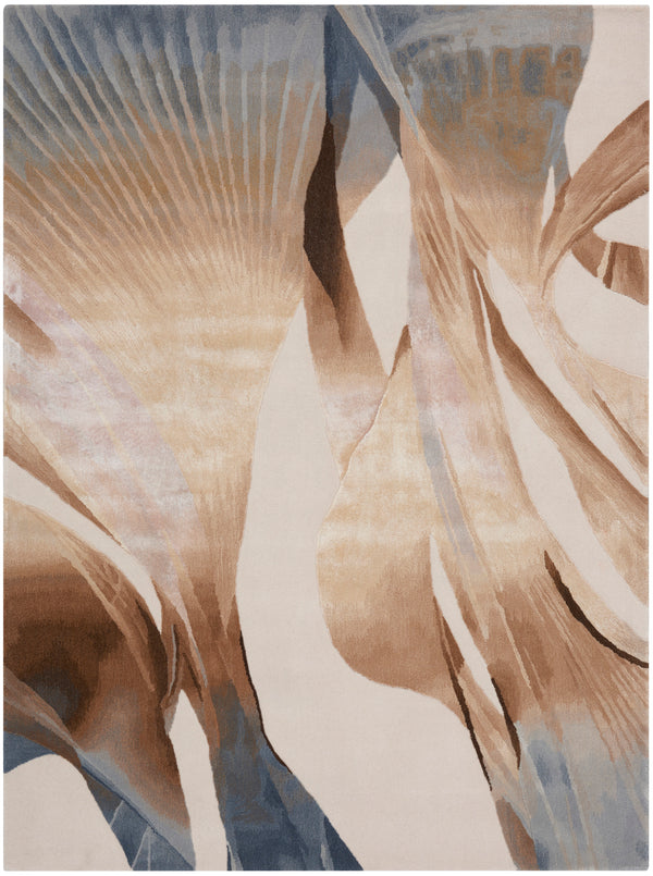 nourison prismatic prs35 sand rug