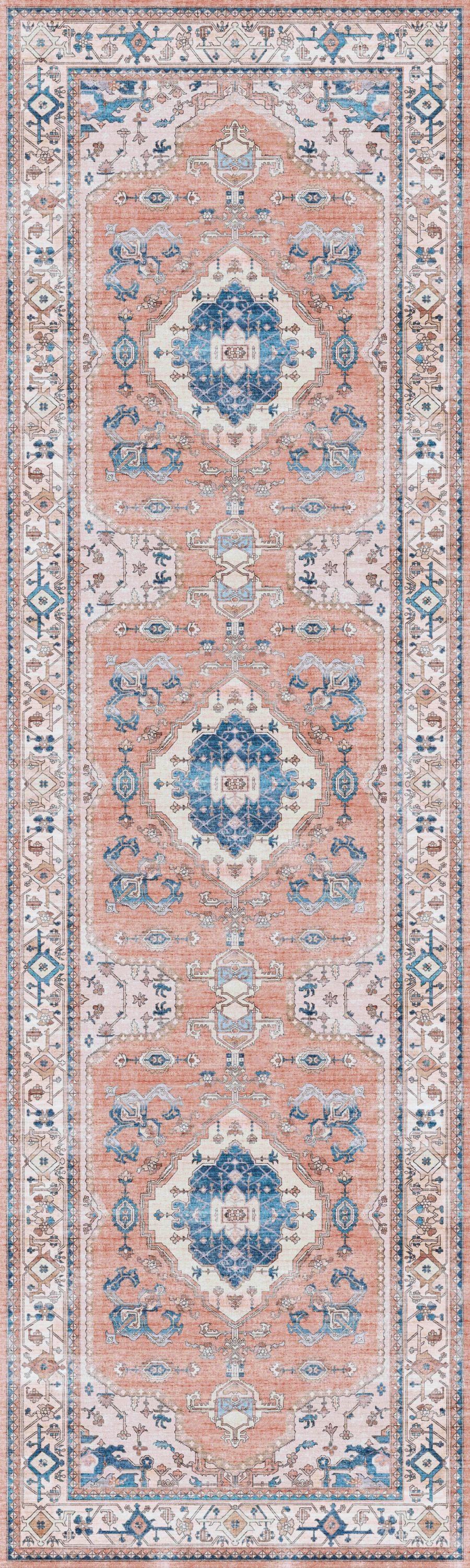 nourison fulton ful11 coral rug