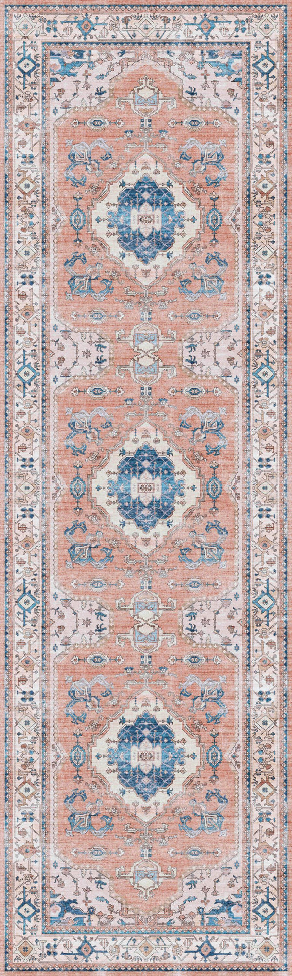 nourison fulton ful11 coral rug