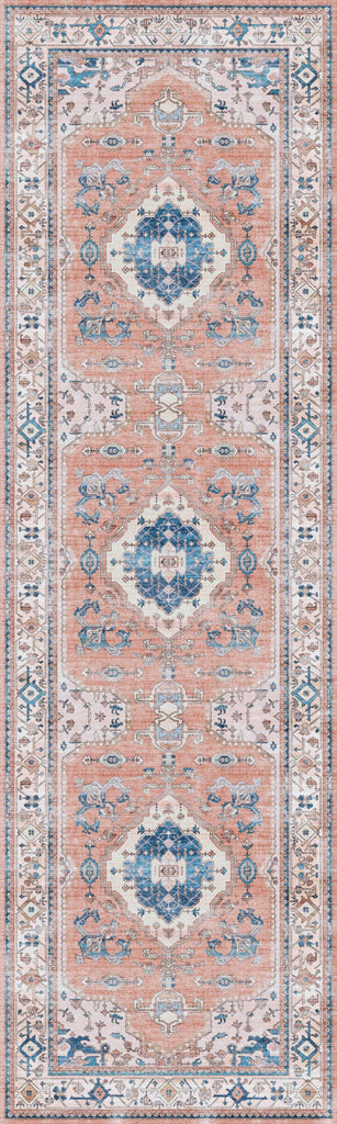 nourison fulton ful11 coral rug