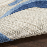 nourison aloha alh33 blue grey rug