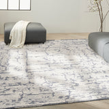 nourison ck009 sculptural scl01 blue rug