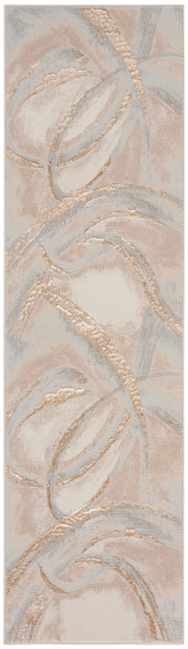 nourison brushstrokes bsk01 beige grey rug