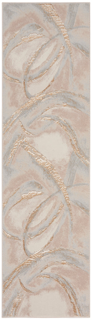 nourison brushstrokes bsk01 beige grey rug