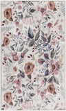nourison nourison washables nwb01 ivory pink rug