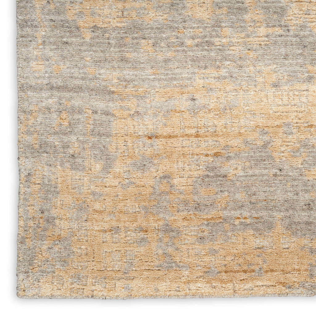 nourison harmony hay05 grey gold rug