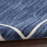 nourison nourison essentials nre02 navy ivory rug