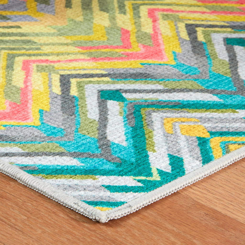 dash albert seneca da2342 multi machine washable polyester rug