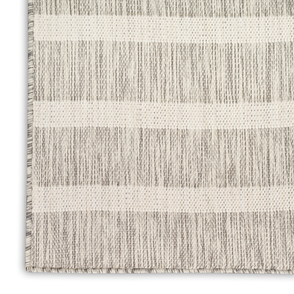 nourison positano pos03 grey ivory rug