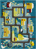 Hauteloom Hocking HOCKI White Machine Made Polypropylene Rug