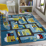 Hauteloom Hocking HOCKI White Machine Made Polypropylene Rug