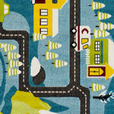 Hauteloom Hocking HOCKI White Machine Made Polypropylene Rug