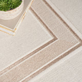 nourison glitz glz08 ivory cream rug