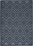 nourison versatile nrv01 navy blue rug