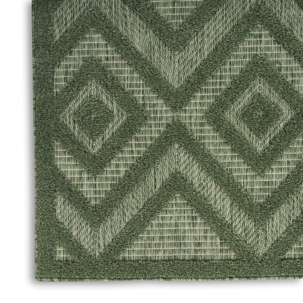 nourison versatile nrv01 green rug