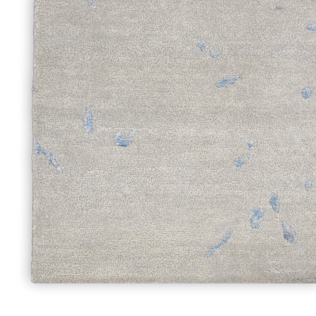 nourison silk shadows sha18 grey blue rug