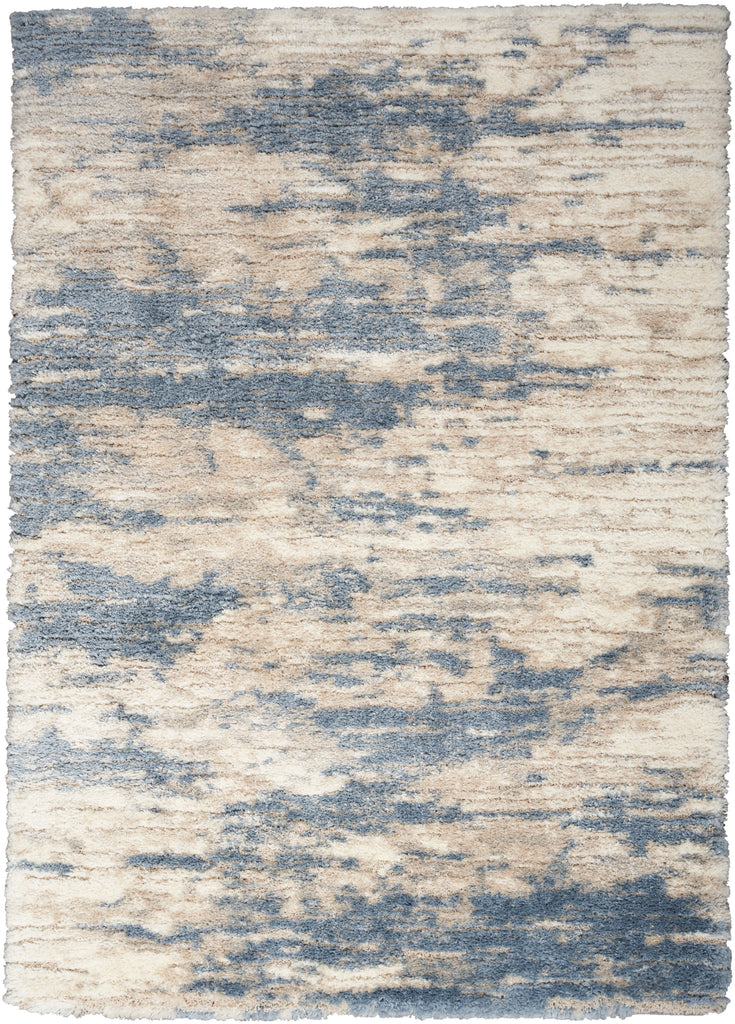 nourison dreamy shag drs10 light blue grey rug