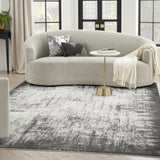 nourison desire dsr05 grey ivory rug