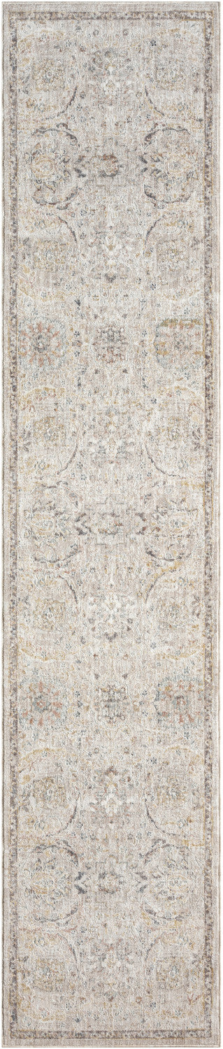 nourison antique fusion anf03 light grey rug
