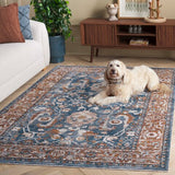 safavieh clearance heirloom hrl720m blue rug
