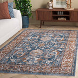safavieh clearance heirloom hrl720m blue rug