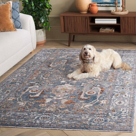 safavieh clearance heirloom hrl722m blue rug