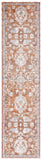 safavieh clearance heirloom hrl726p rust rug