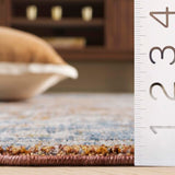 safavieh clearance heirloom hrl726p rust rug