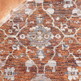 safavieh clearance heirloom hrl726p rust rug