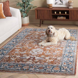 safavieh clearance heirloom hrl726p rust rug