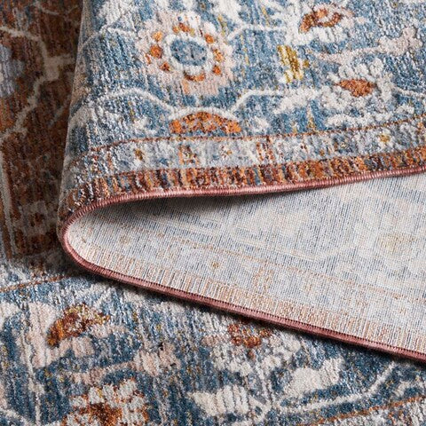 safavieh clearance heirloom hrl726p rust rug