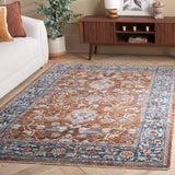 safavieh clearance heirloom hrl726p rust rug