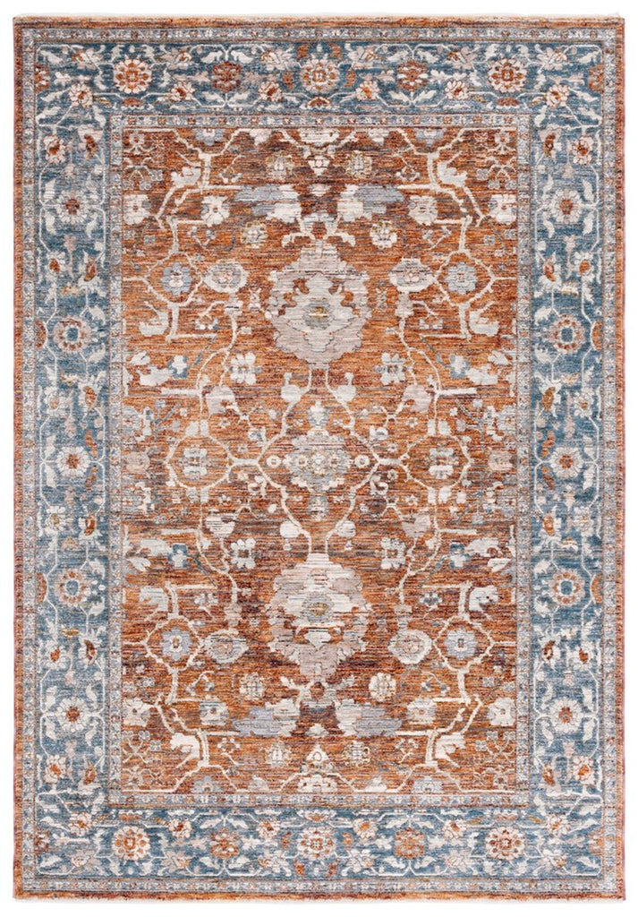 safavieh clearance heirloom hrl726p rust rug