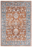 safavieh clearance heirloom hrl726p rust rug